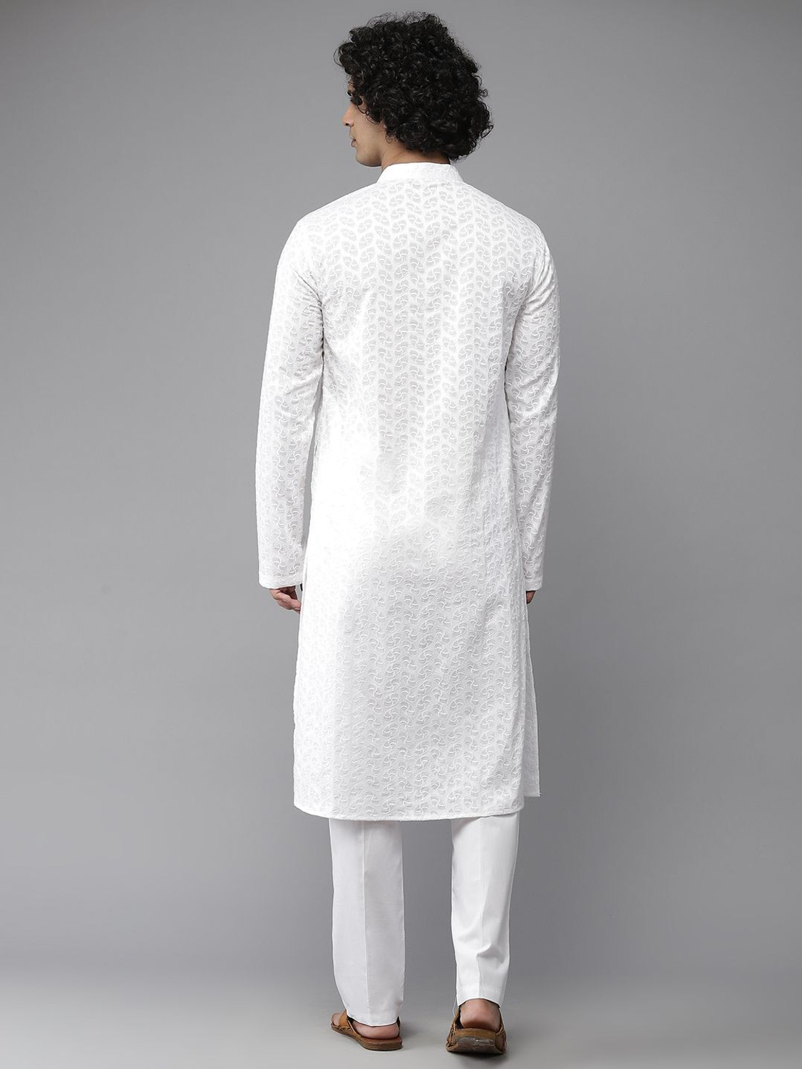 Image of See Designs Men Pure Cotton Kurta Pyjama Set