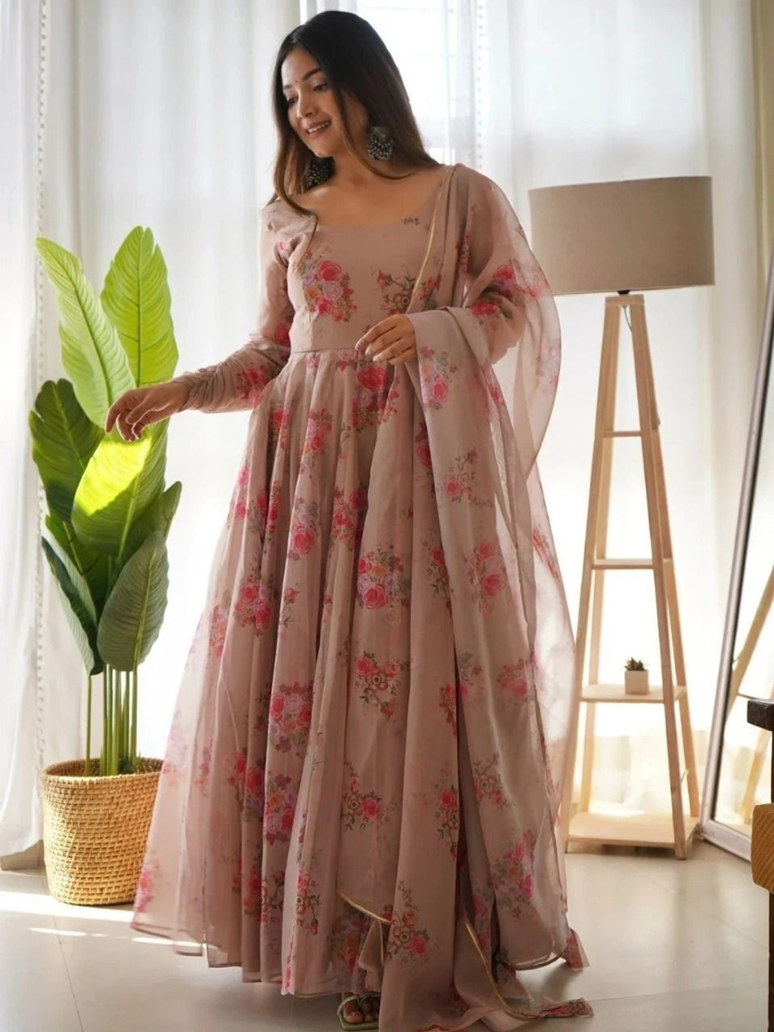 Image of THEOMFAB Anarkali Gown