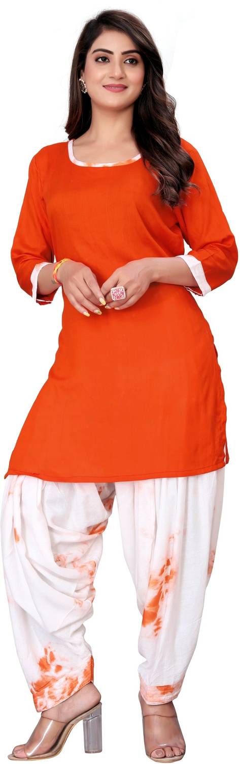 ICYNOSURE Women Kurti Dhoti Pant Set