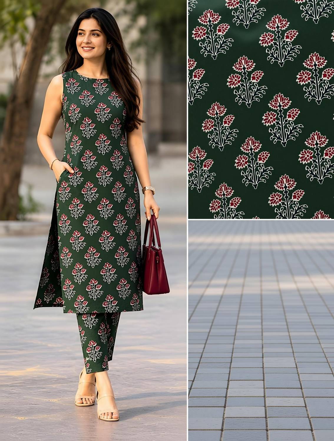 AAYANSHUB Women Kurti Pant Set
