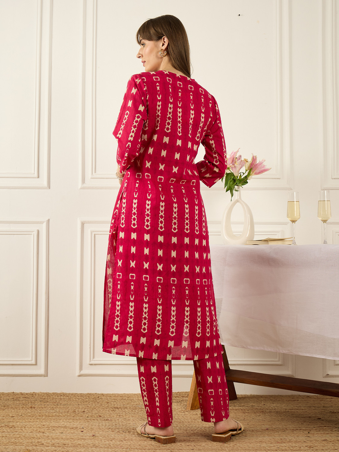 Image of Indo Era Women Kurta Pant Set