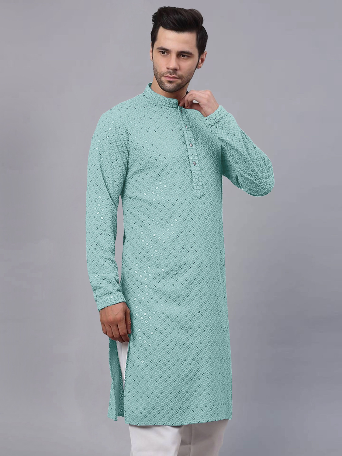 Image of Almora Men Kurta Pyjama Set