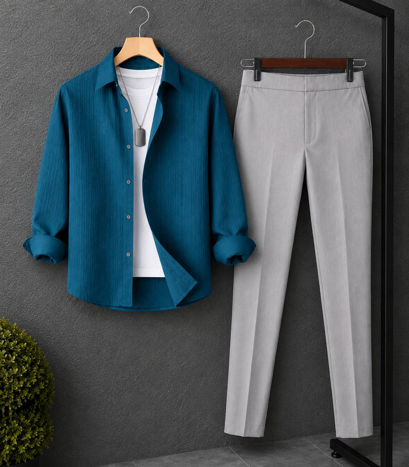 TYRELL Men Shirt Pant Set - Image 1