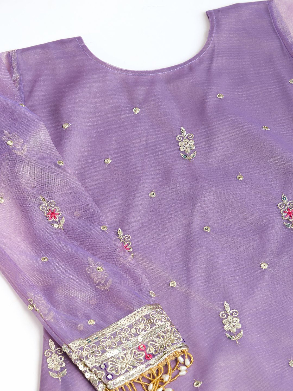 Image of NEWAKSHARAM Women Kurta Sharara Set