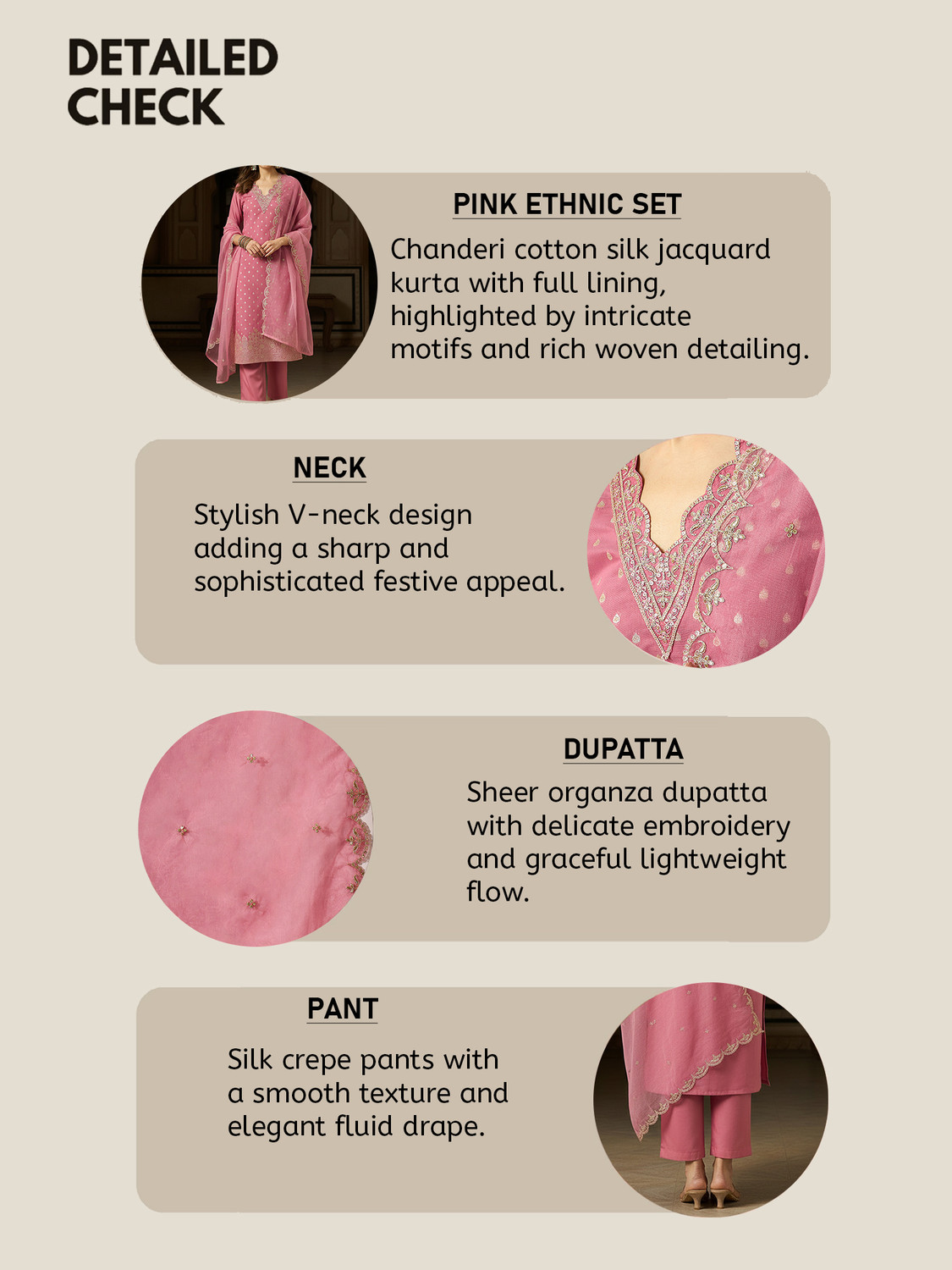Image of Fabian Fashion Women Kurta Pant Dupatta Set