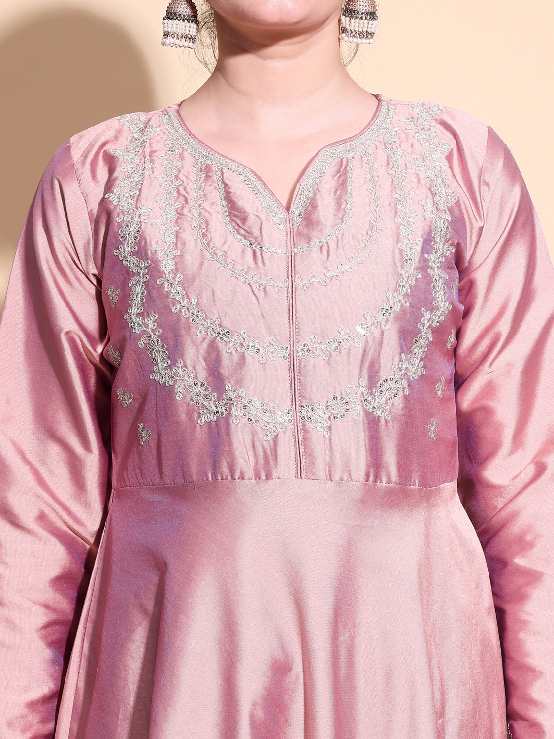Image of AYUKTA INTERNATIONAL Women Kurti Pant Dupatta Set