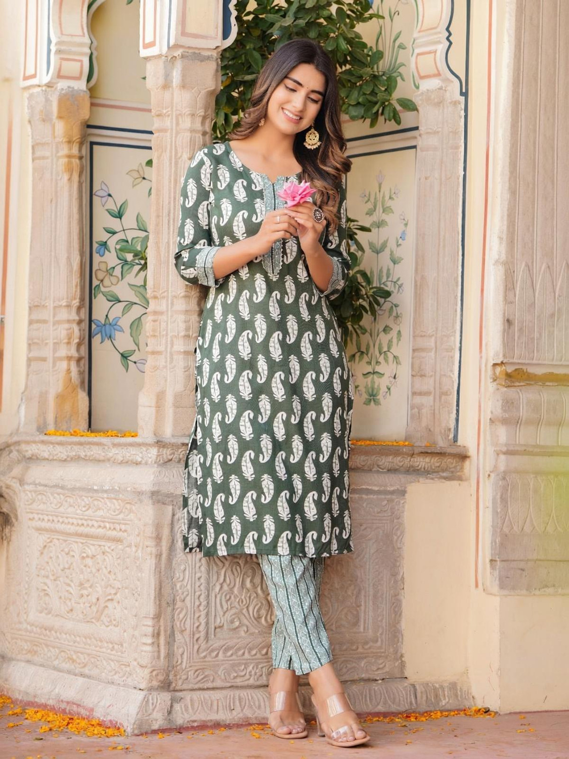 Image of D&H Women Kurta Pyjama Set