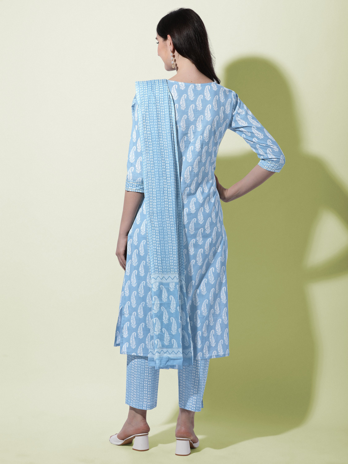 Image of MIRCHI FASHION Women Kurta Pant Dupatta Set