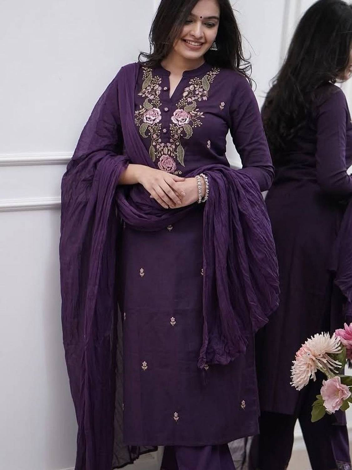 Roop Women Kurta Pant Dupatta Set