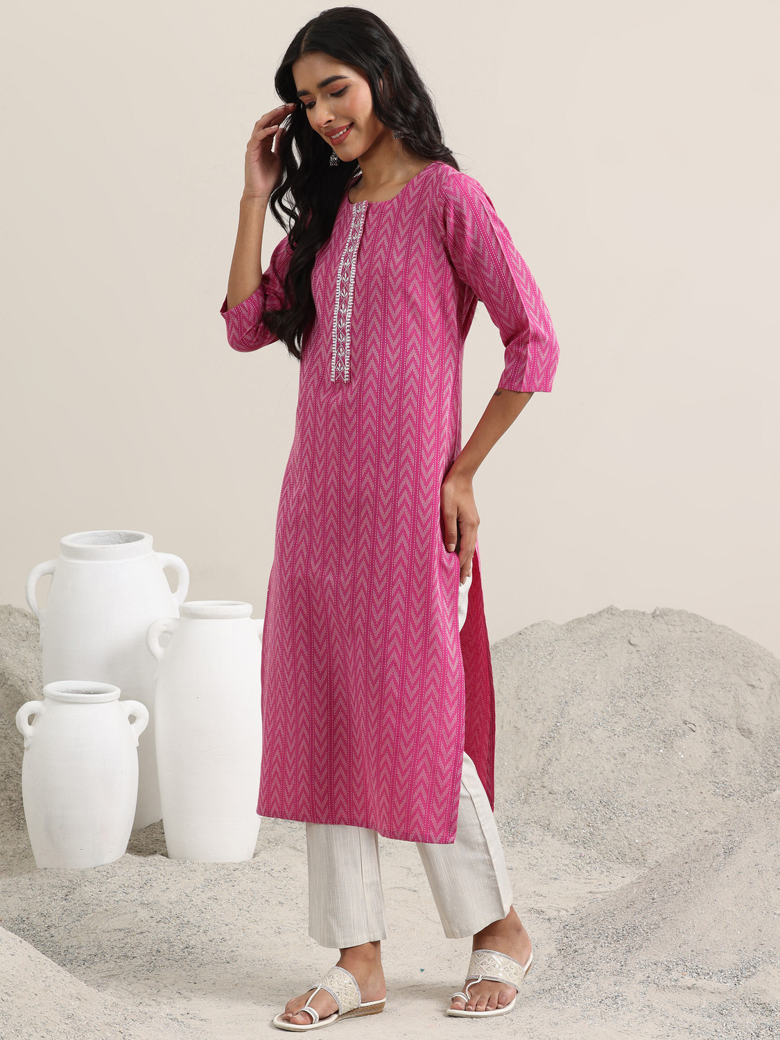 Image of LIBAS Women Kurta Salwar Dupatta Set