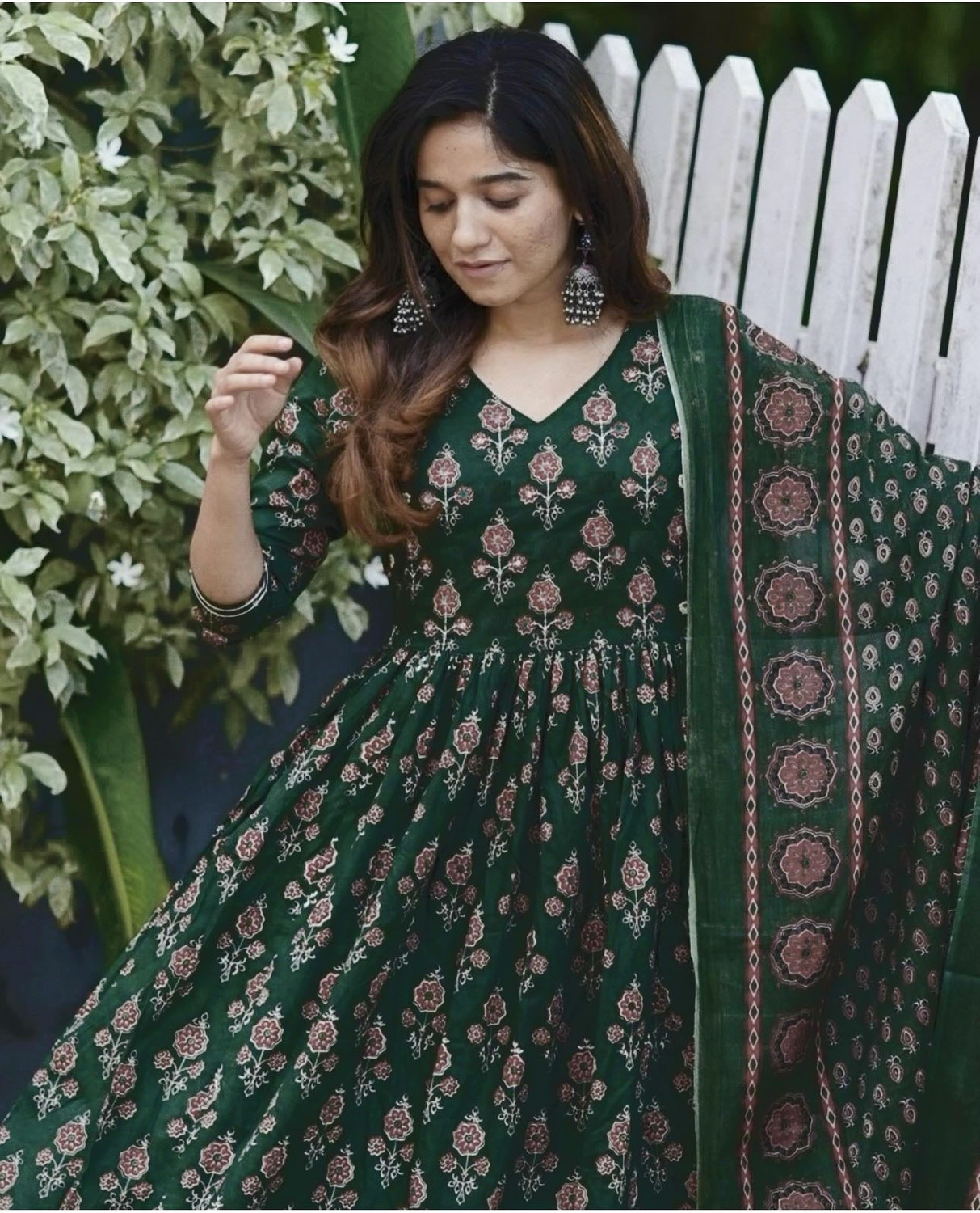 Image of GIGA Women Kurta Pant Dupatta Set