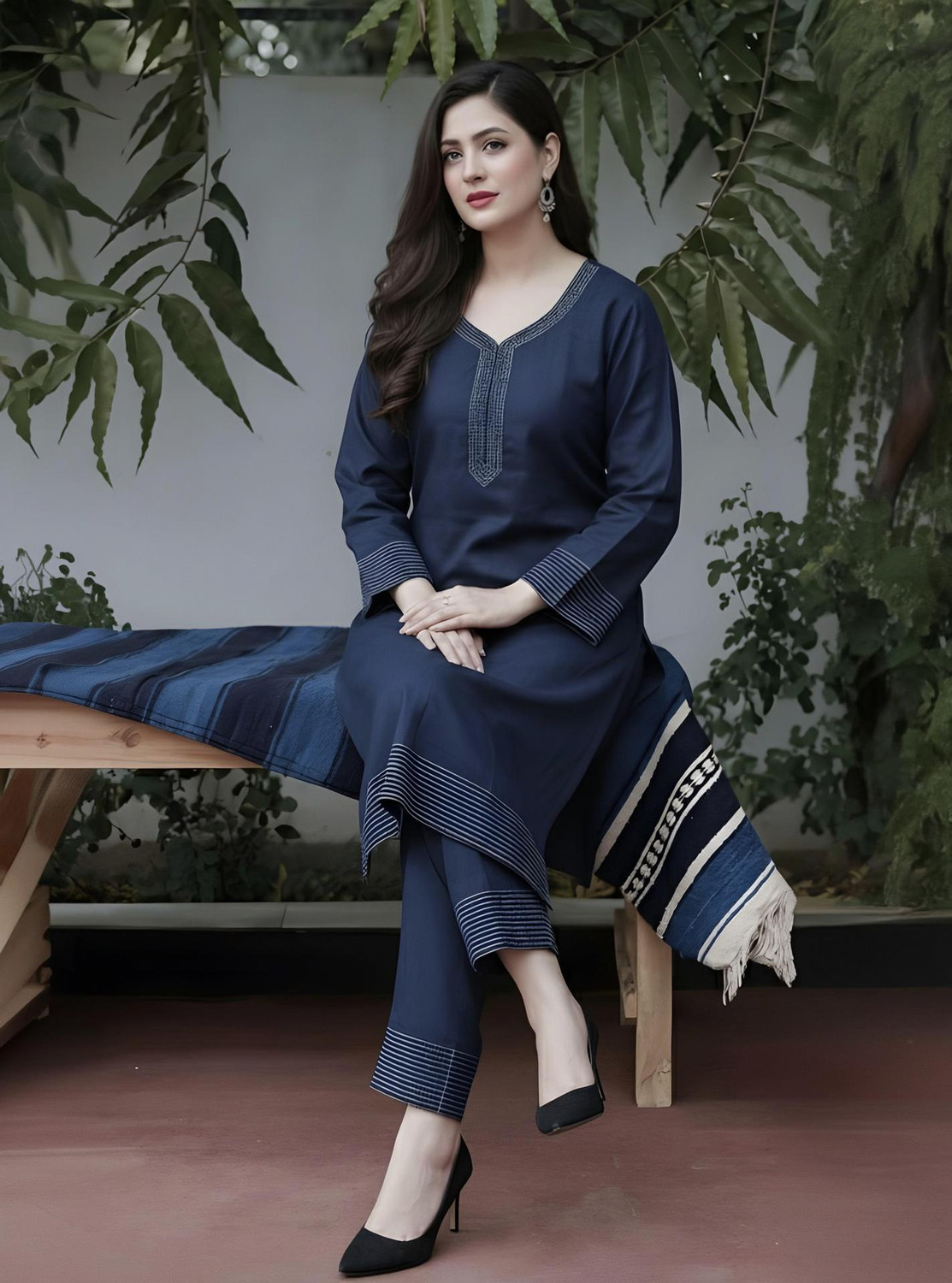 Image of Sadiya Attire Women Kurta Pant Set