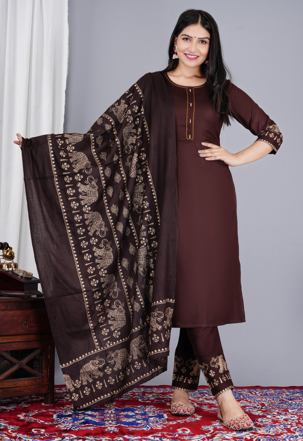 Image of Jaatni Comfart wear Women Kurta Pant Set