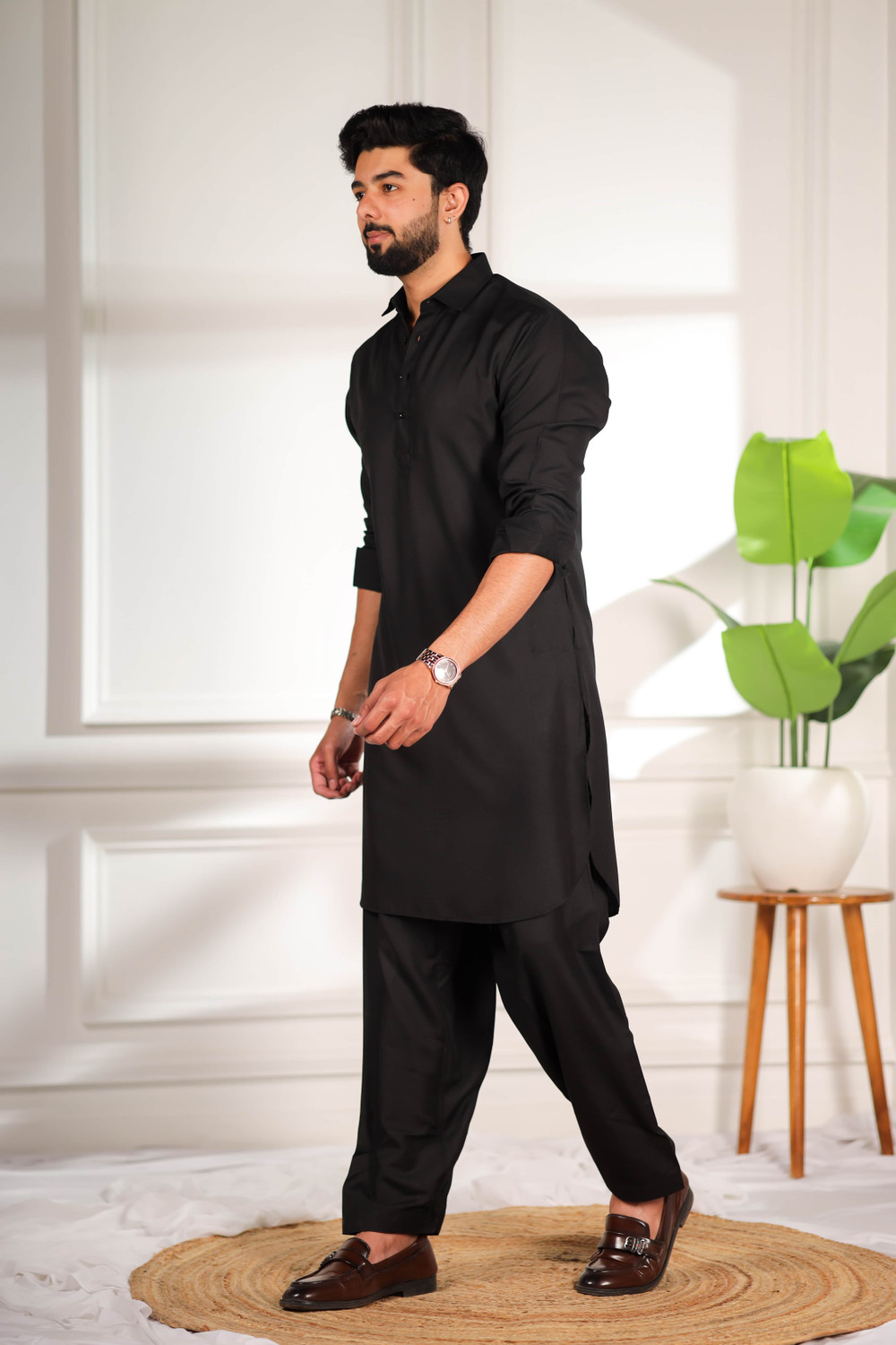 Image of Koshin Men Kurta Salwar Set