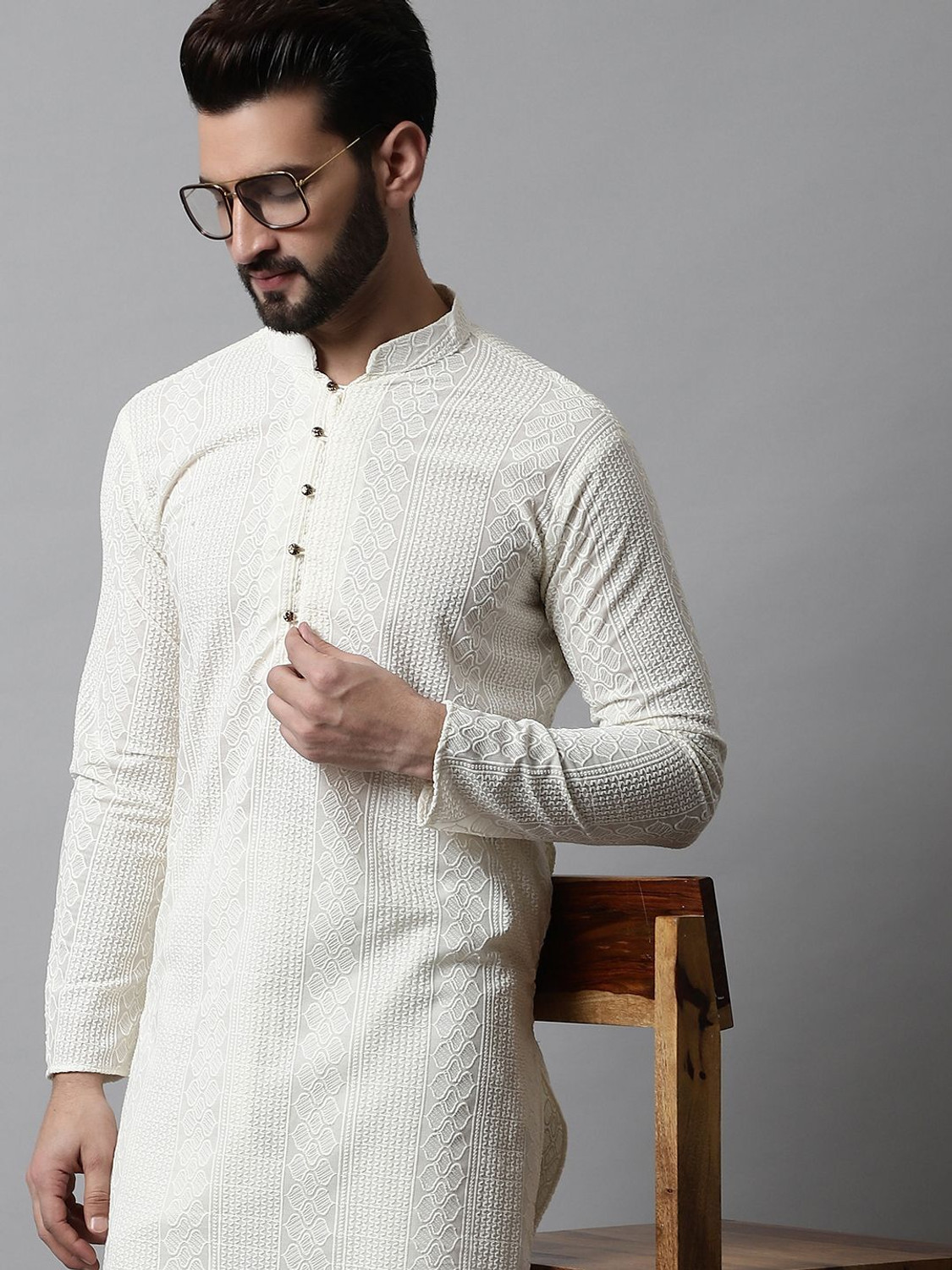 Image of Jompers Men Kurta Pyjama Set