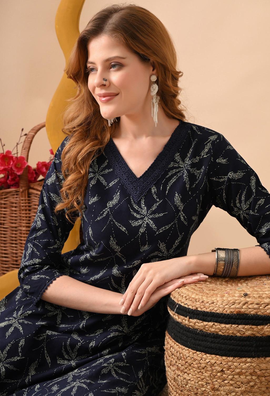 Image of KJFAB Women Kurta Pant Set