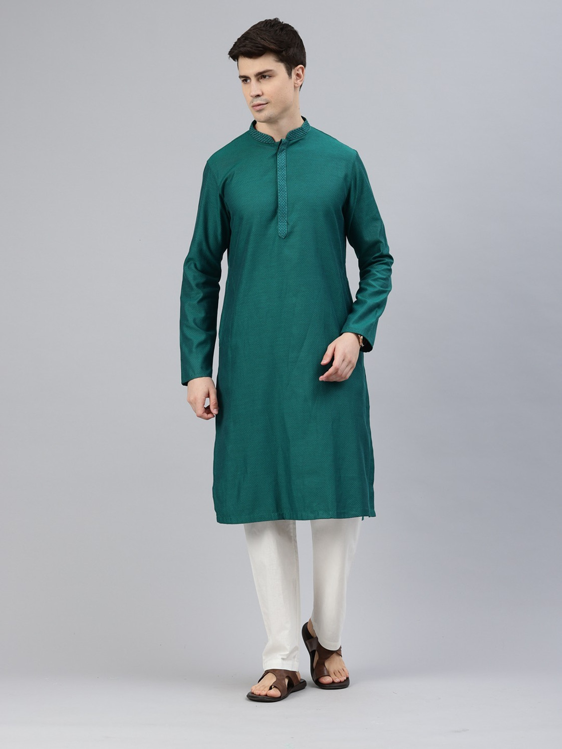 Image of Manthan Men Kurta Pyjama Set