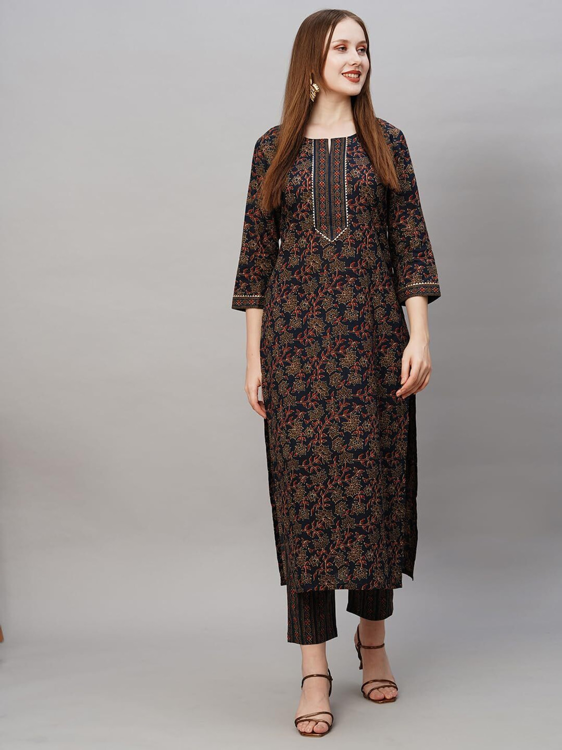 Image of KP FAB KP FAB Women Kurta and Pant Set