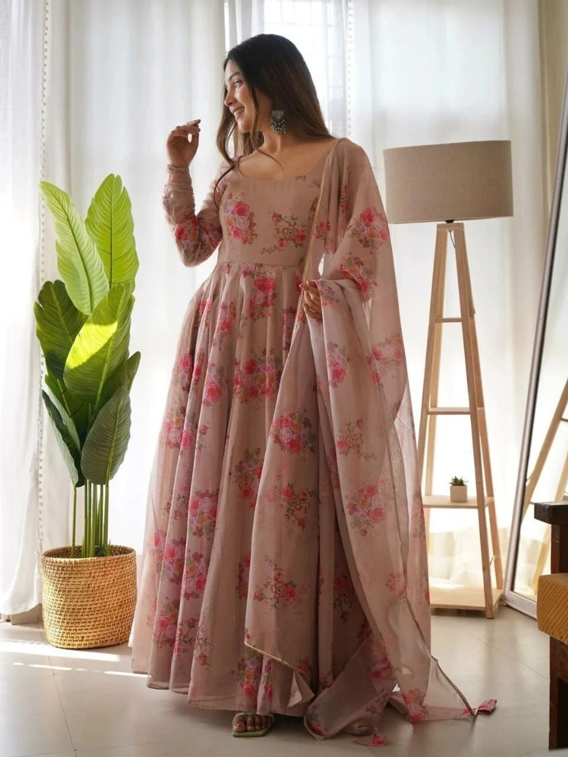 Image of THEOMFAB Anarkali Gown