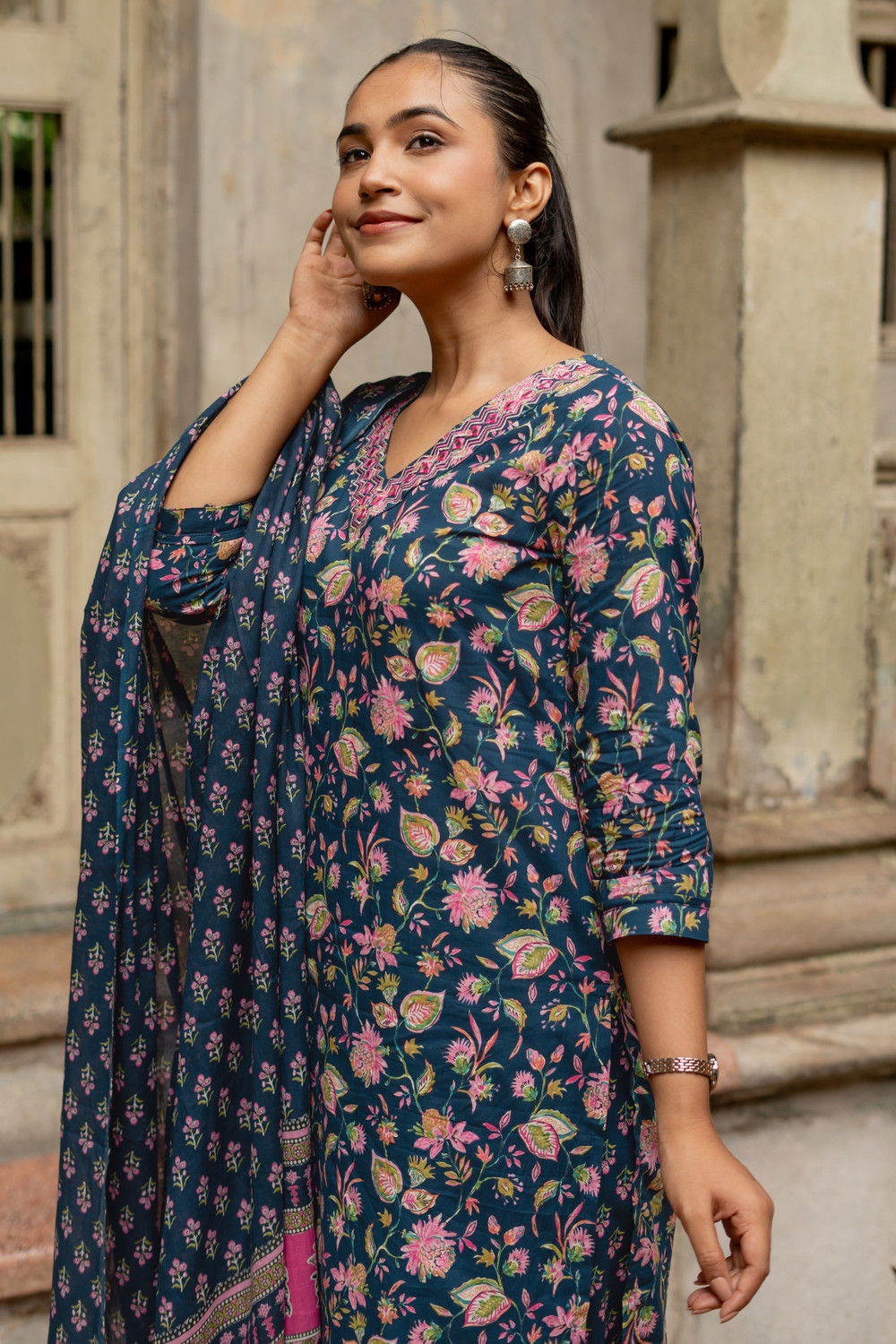 Image of MIRCHI FASHION Women Kurta Pant Dupatta Set