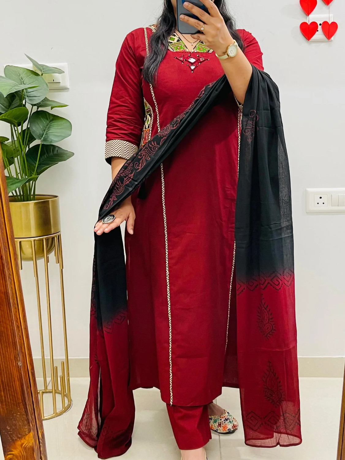 Image of VASTRA RANG Women Kurta Pant Dupatta Set