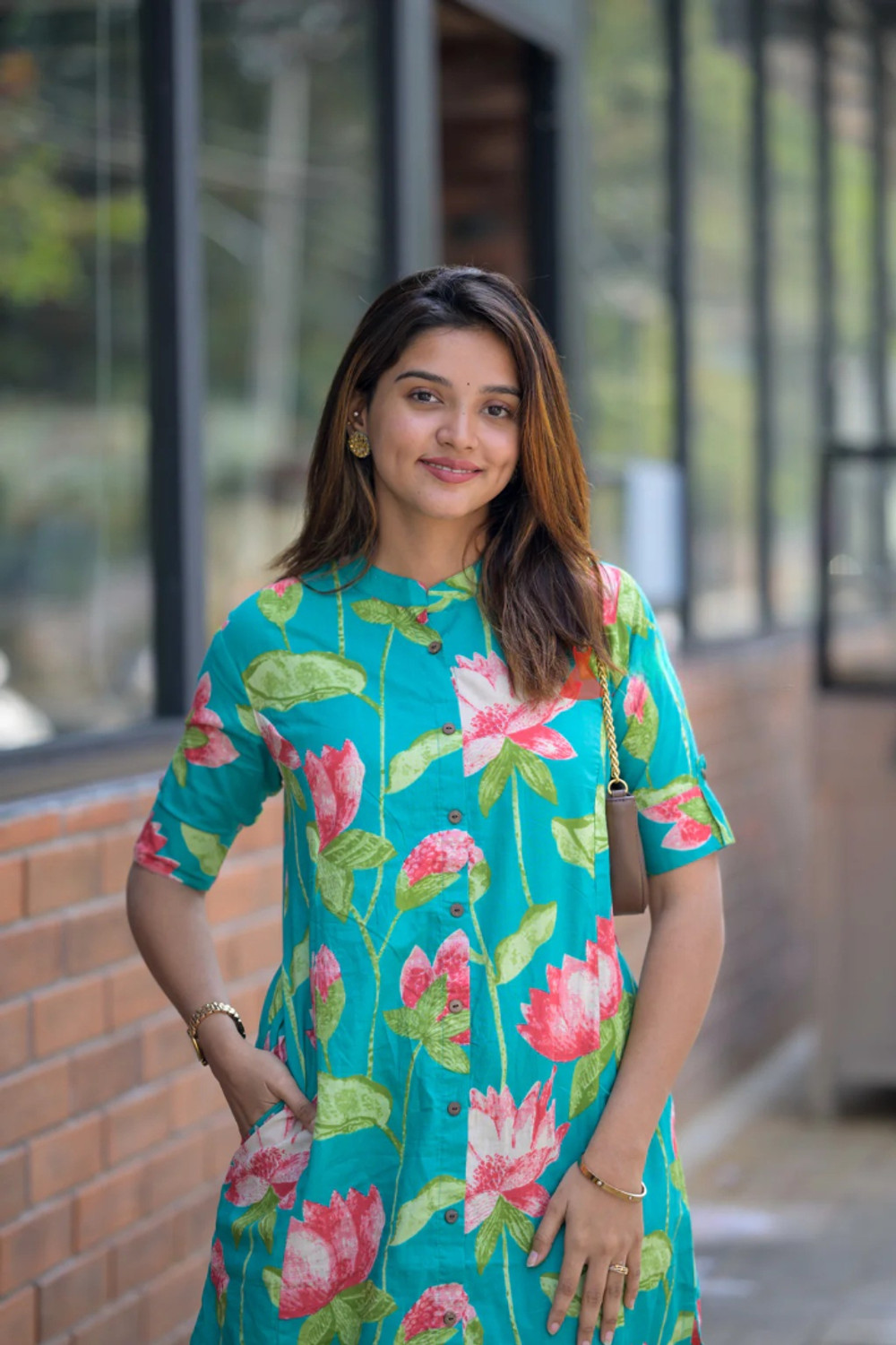 Image of Dress21 Women Kurti Palazzo Set