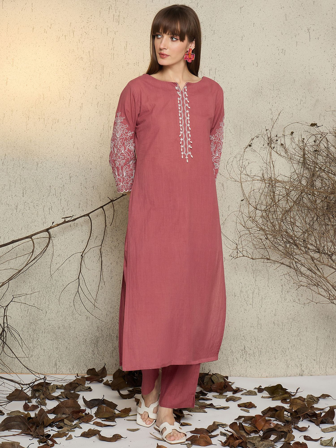 Image of Indo Era Women Kurta Pant Set
