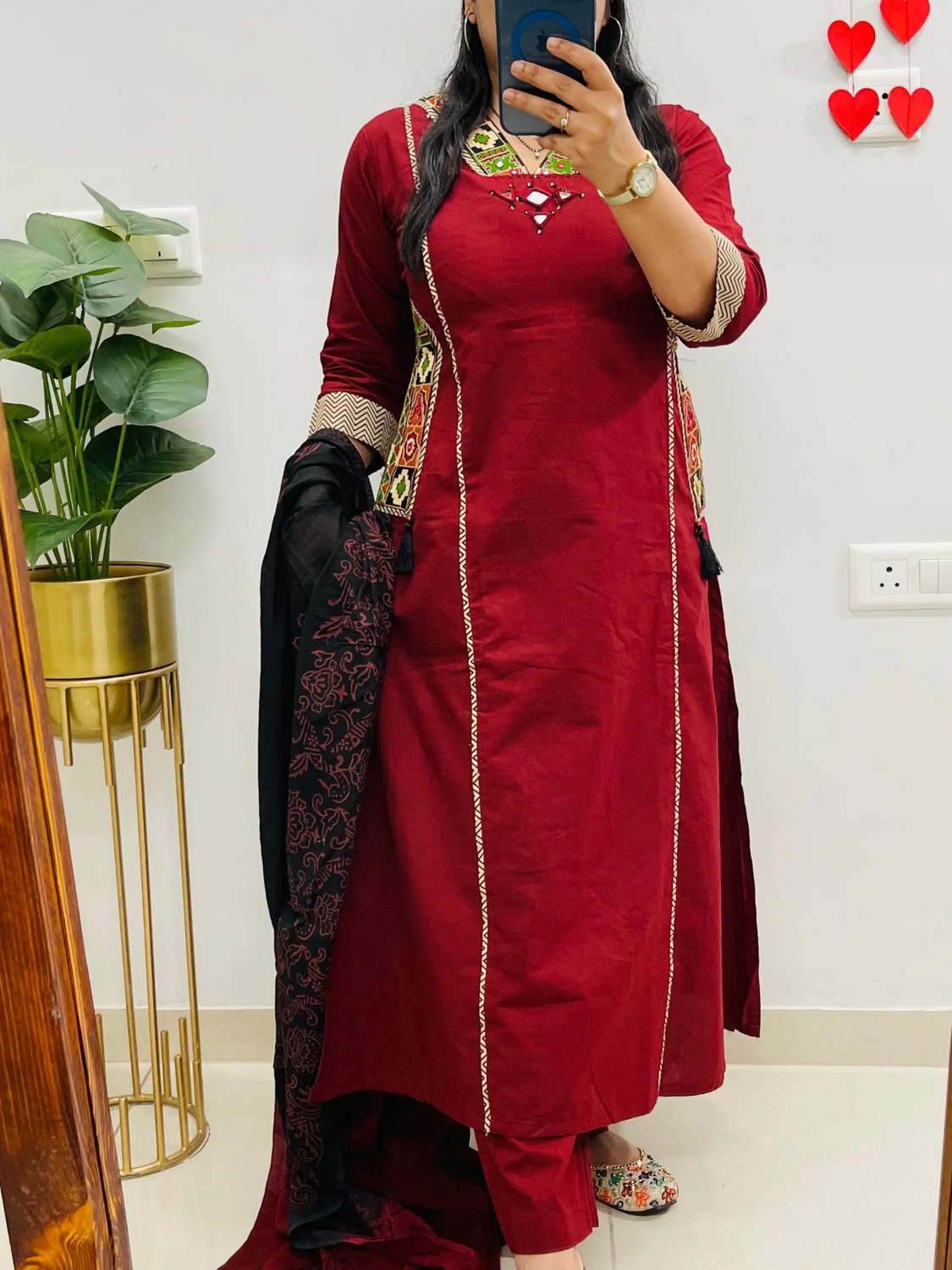 Image of VASTRA RANG Women Kurta Pant Dupatta Set