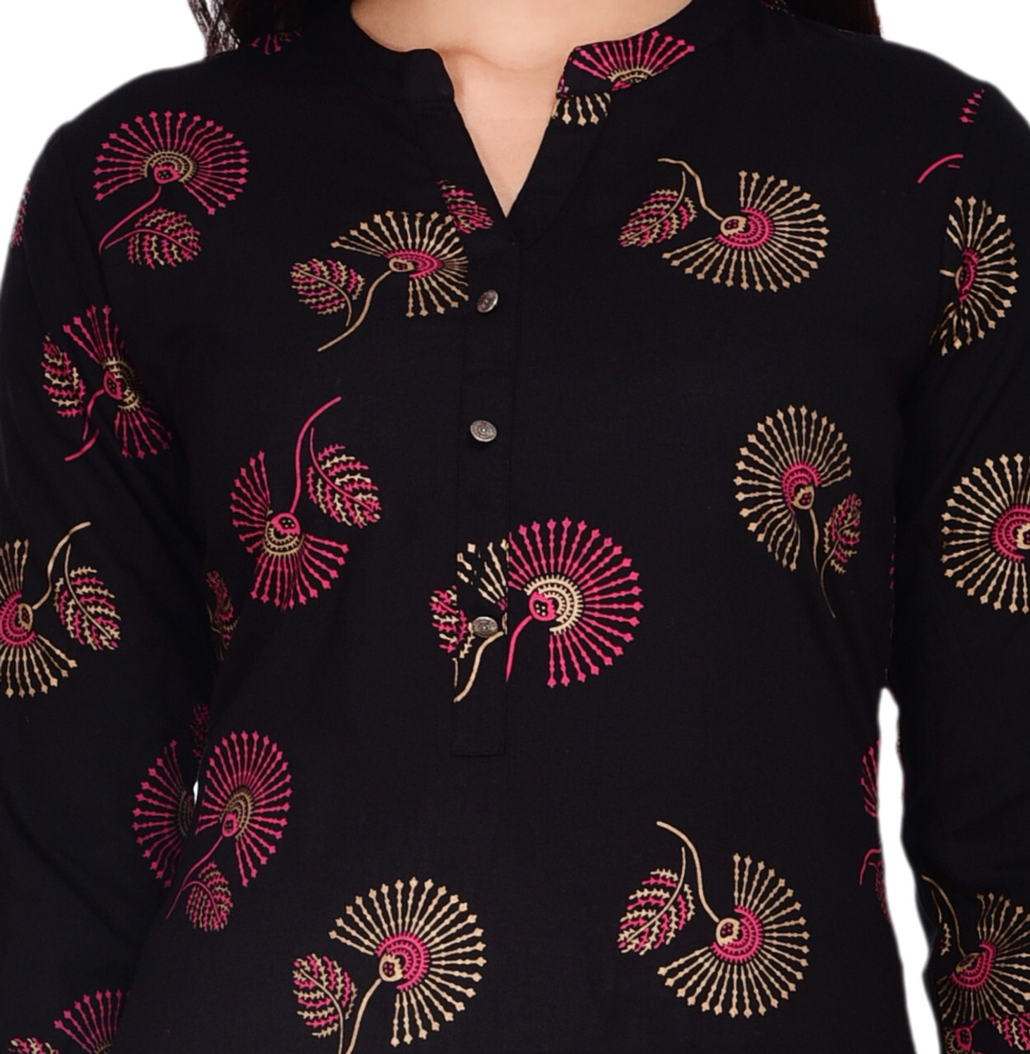 Image of TRUE WORLD Women Viscose Rayon Kurta Palazzo Set