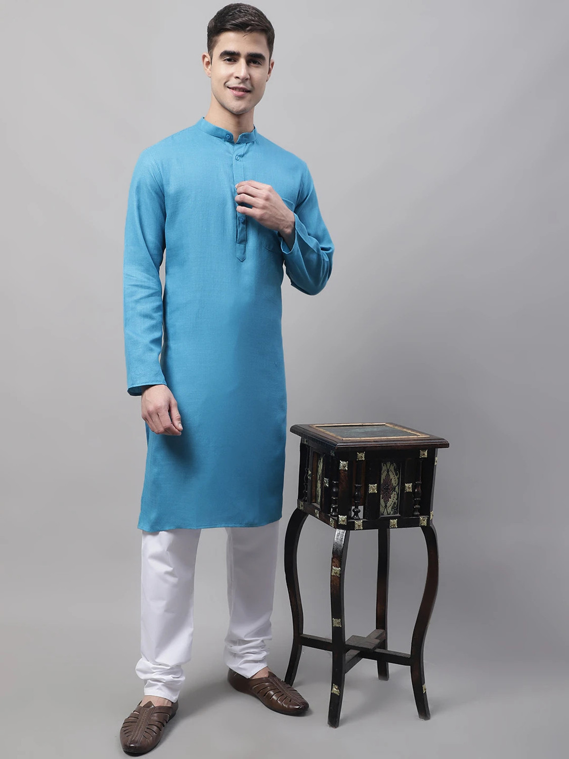 Image of Jompers Men Kurta Pyjama Set