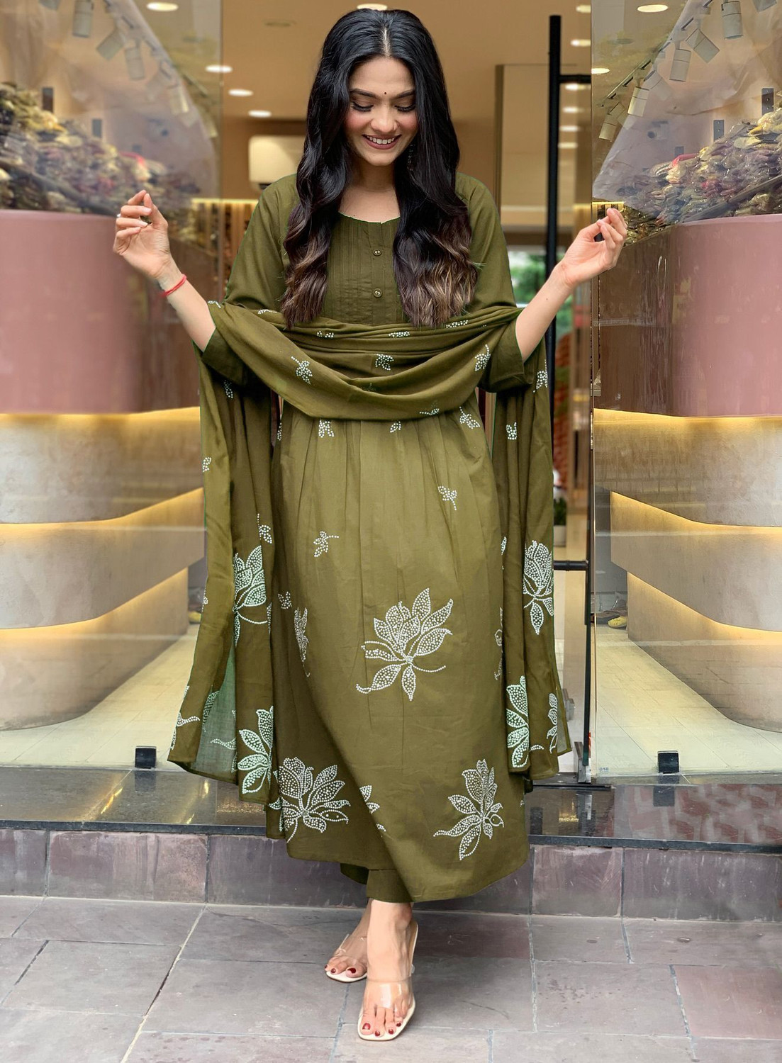 Image of Anni Designer Women Kurta Pant Dupatta Set
