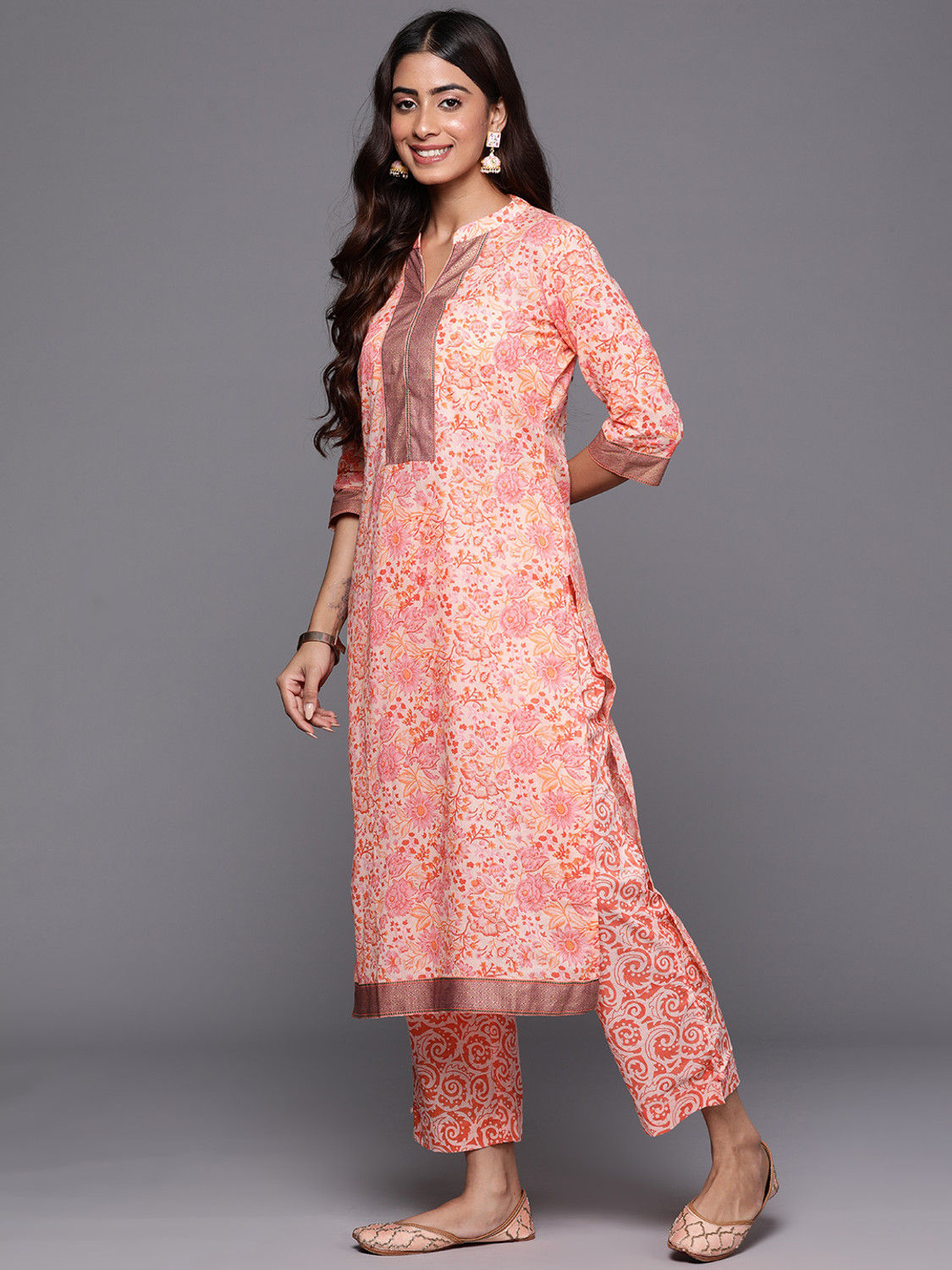 Image of LIBAS Women Kurta Pant Dupatta Set