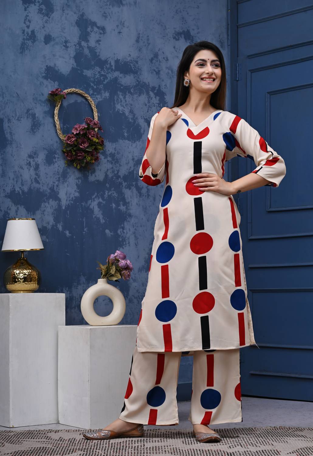 Bhagyesh Fashion Women Kurta Pant Set