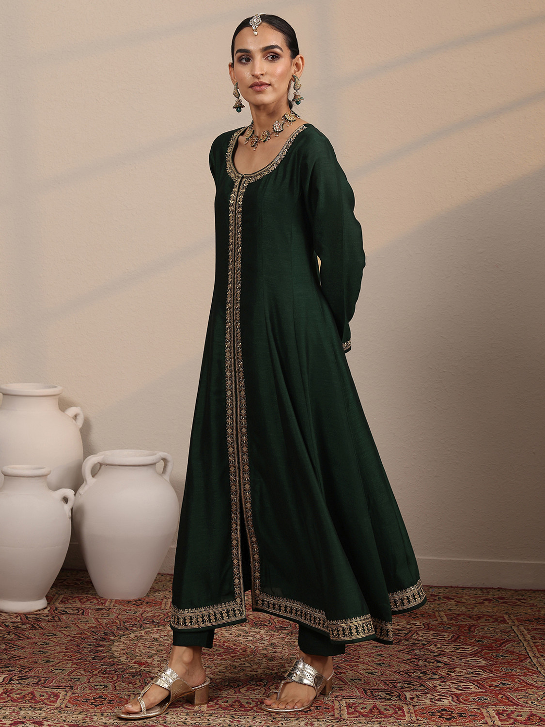 Image of LIBAS Women Kurta Pant Dupatta Set
