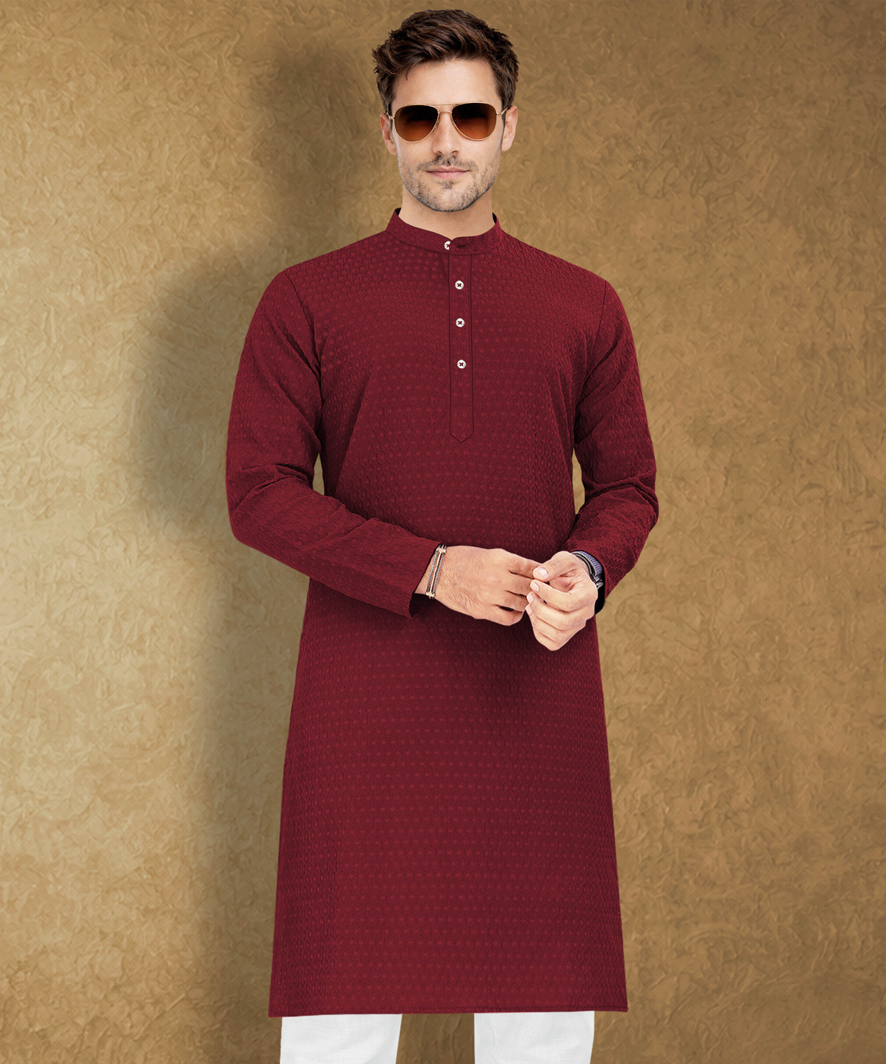 Image of VeBNoR Men Kurta Pyjama Set