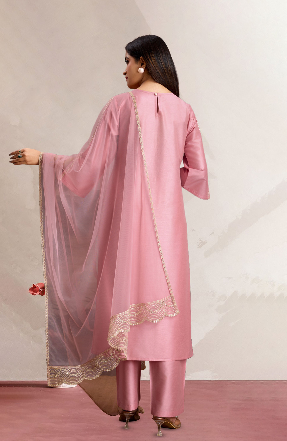 Image of Divastri Women Kurta Pant Dupatta Set