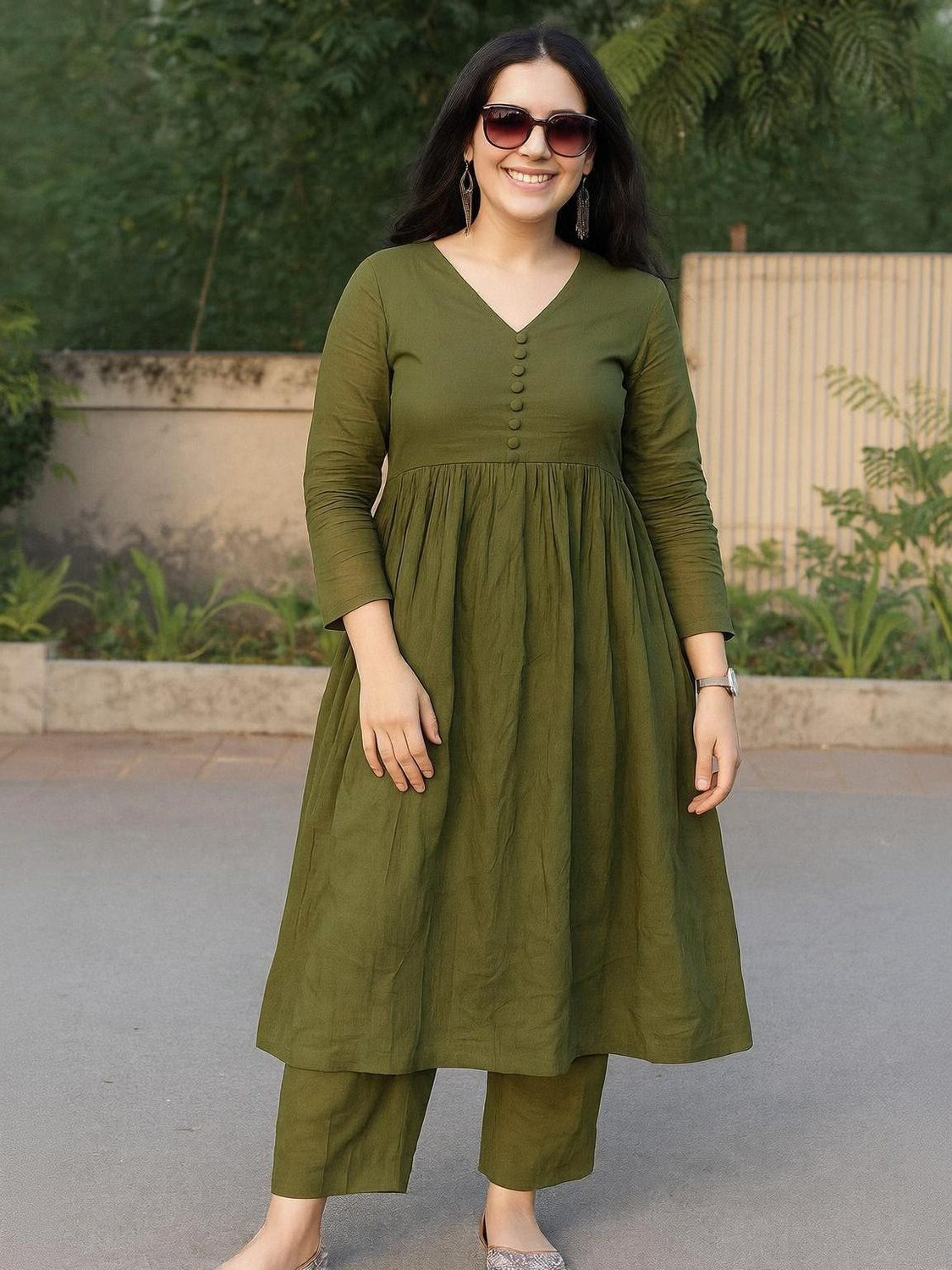 Image of Stylefy Women Kurta Pant Set