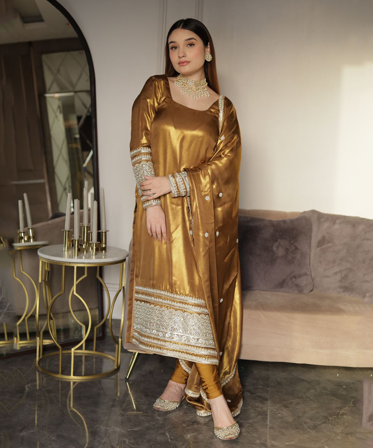 Image of Bavali Creation Women Kurta Pant Dupatta Set