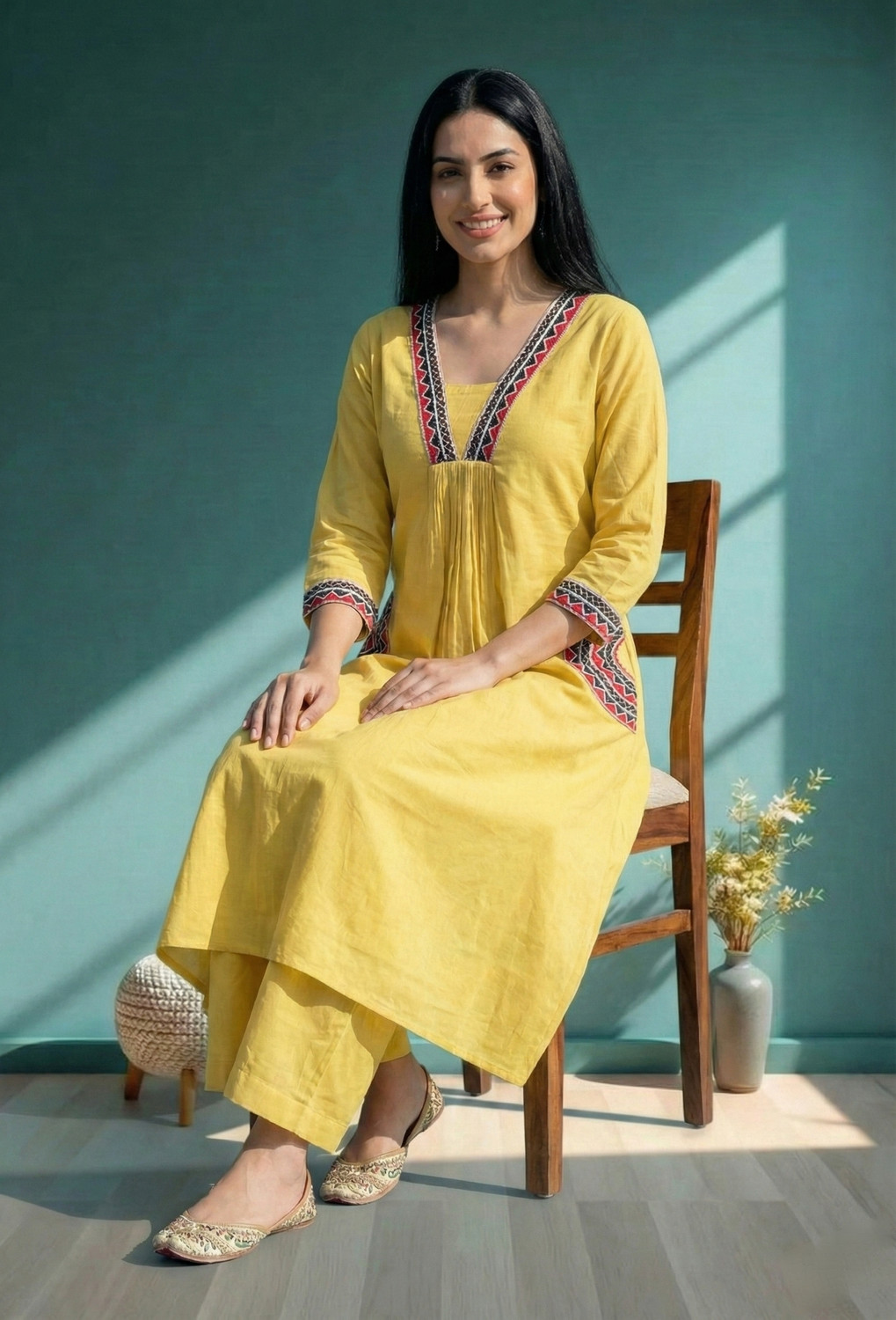 Image of New Ethnic 4 You Women Kurta Pant Set