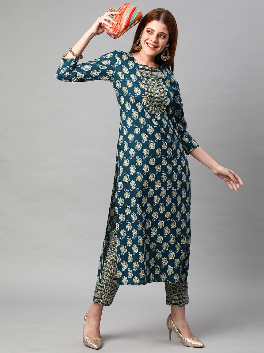 Anni Designer Women Kurti Pant Set