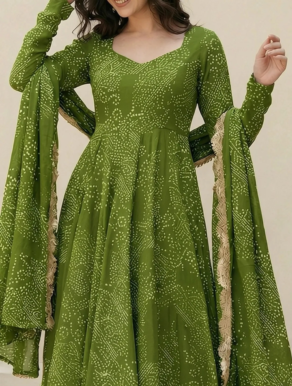 Image of 1 Stop Fashion Women Kurta Salwar Dupatta Set