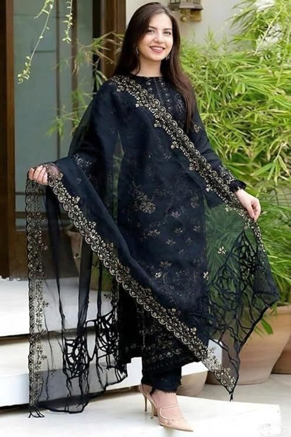 Image of Sivra Fashion Women Kurta Pant Dupatta Set