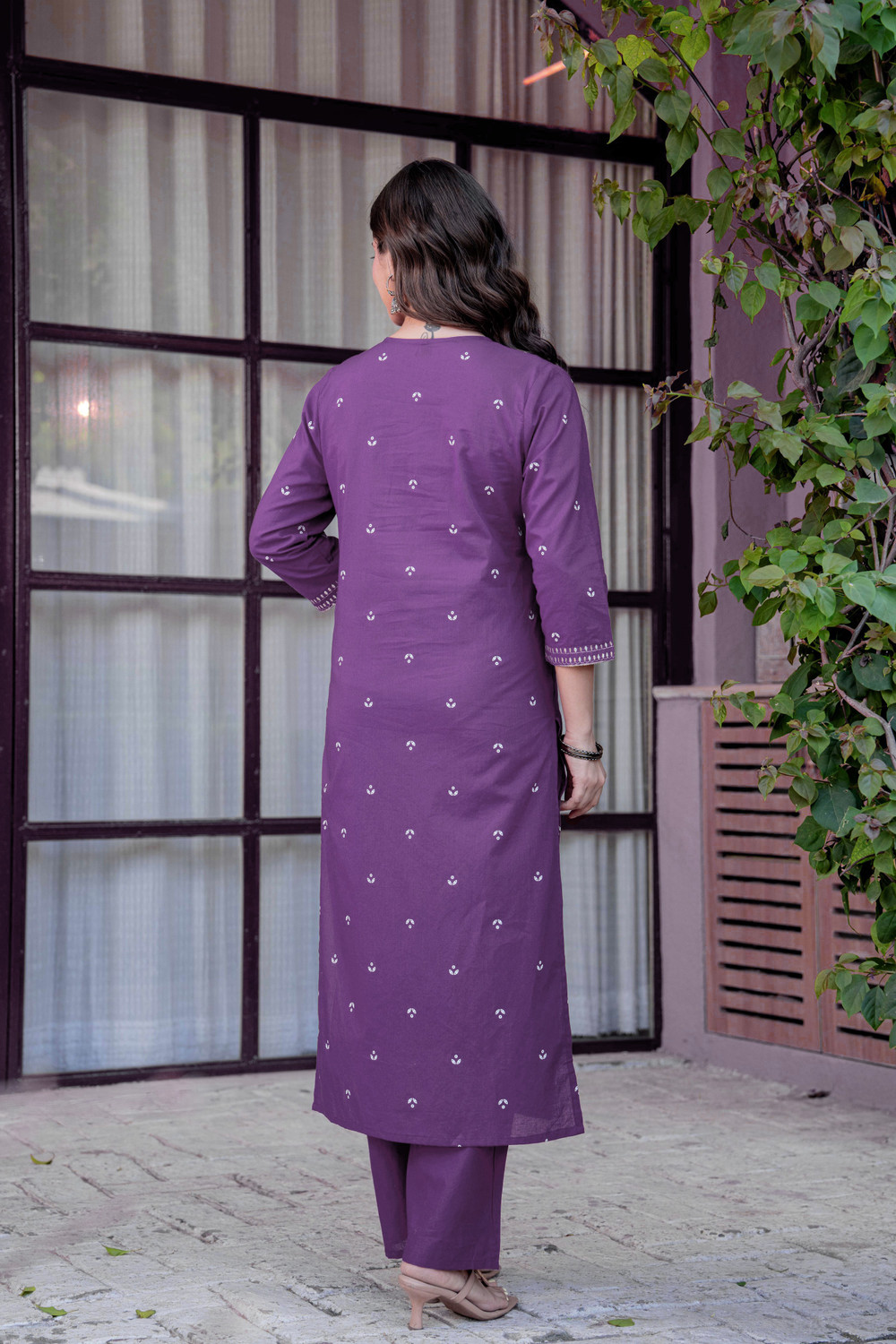 Image of GEKHA Women Kurta Pant Dupatta Set