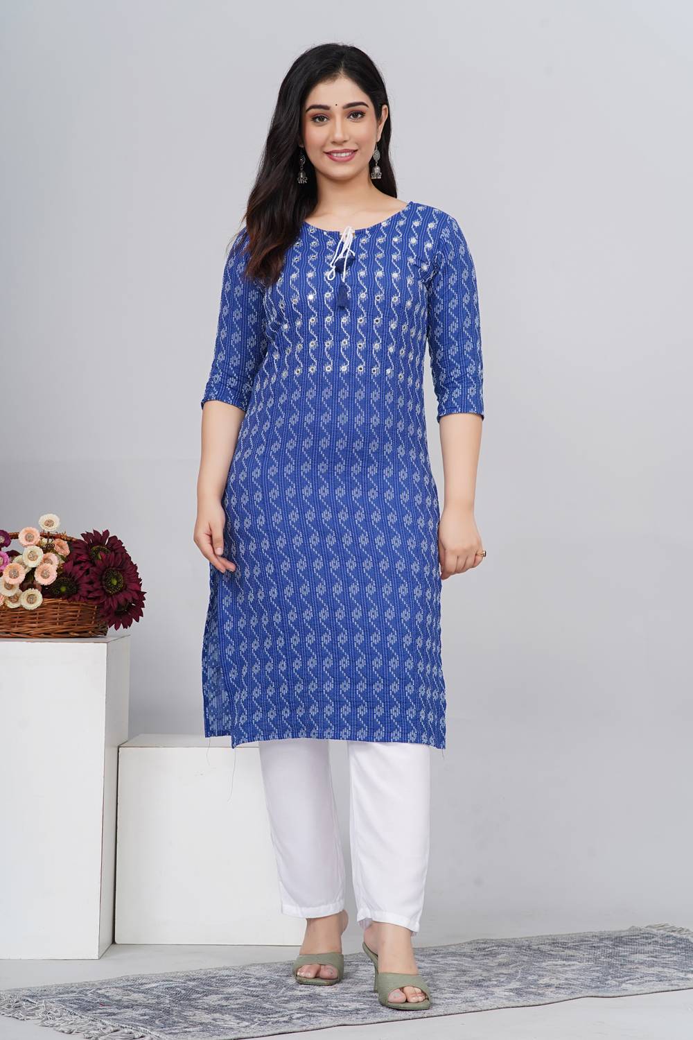 SONAVA CLUB Women Kurta Pant Set