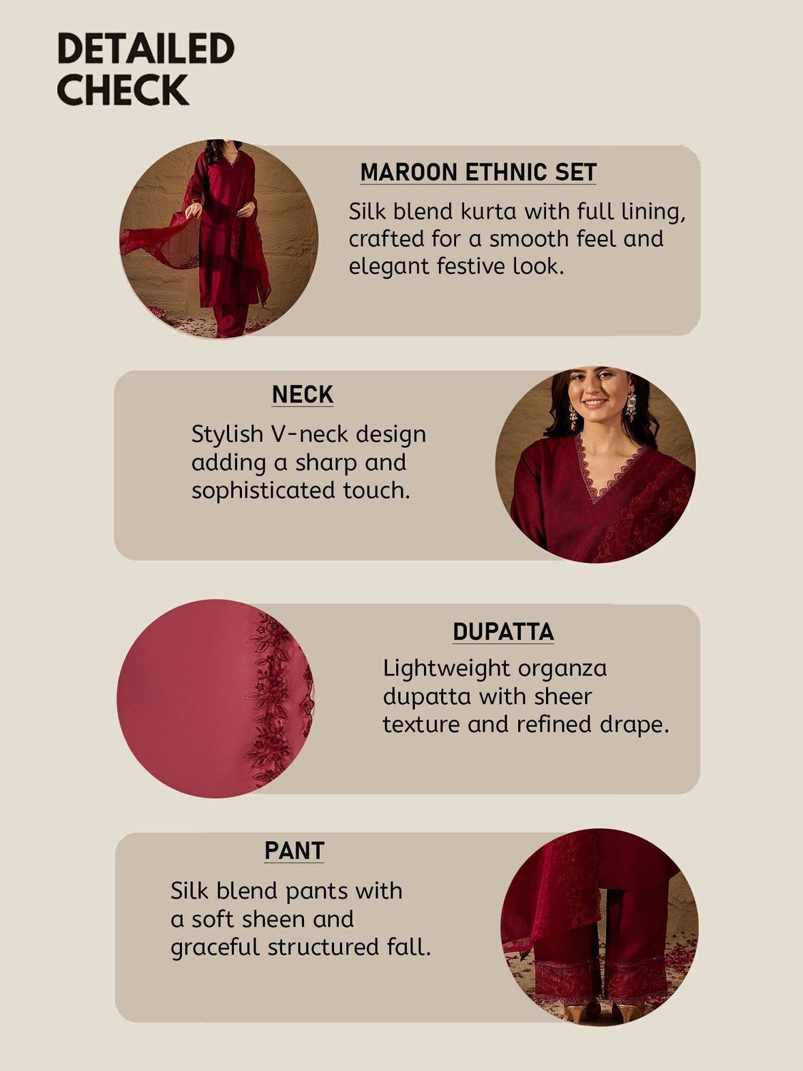 SHREESHA Women Kurta Pant Dupatta Set - Image 5