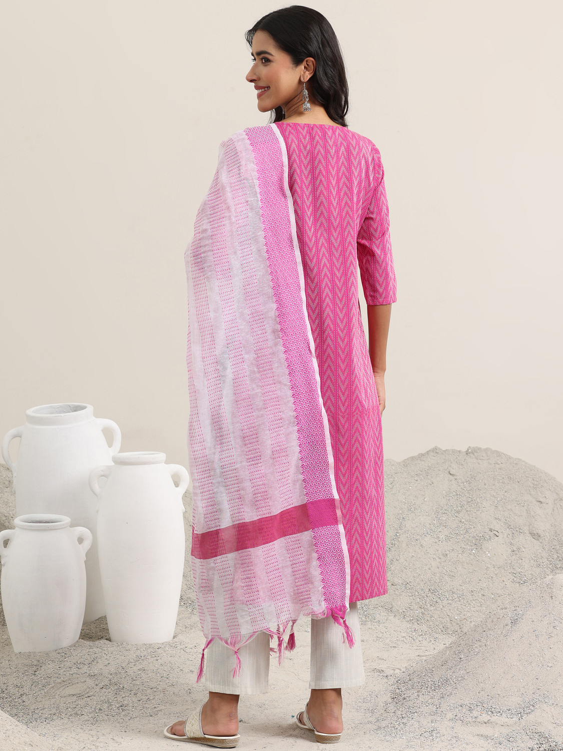 Image of LIBAS Women Kurta Salwar Dupatta Set