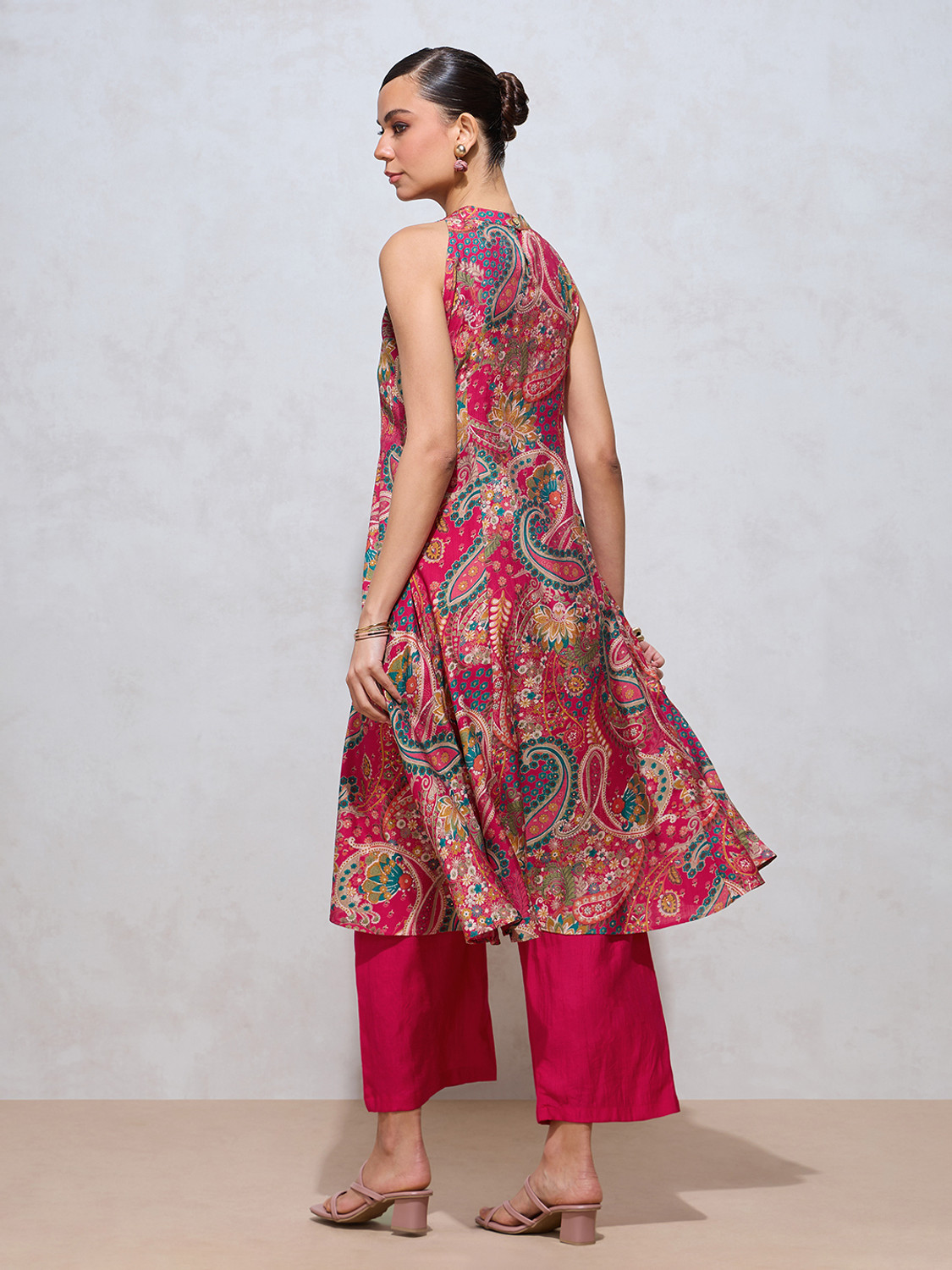 Image of flowervelly Women Kurti Pyjama Set
