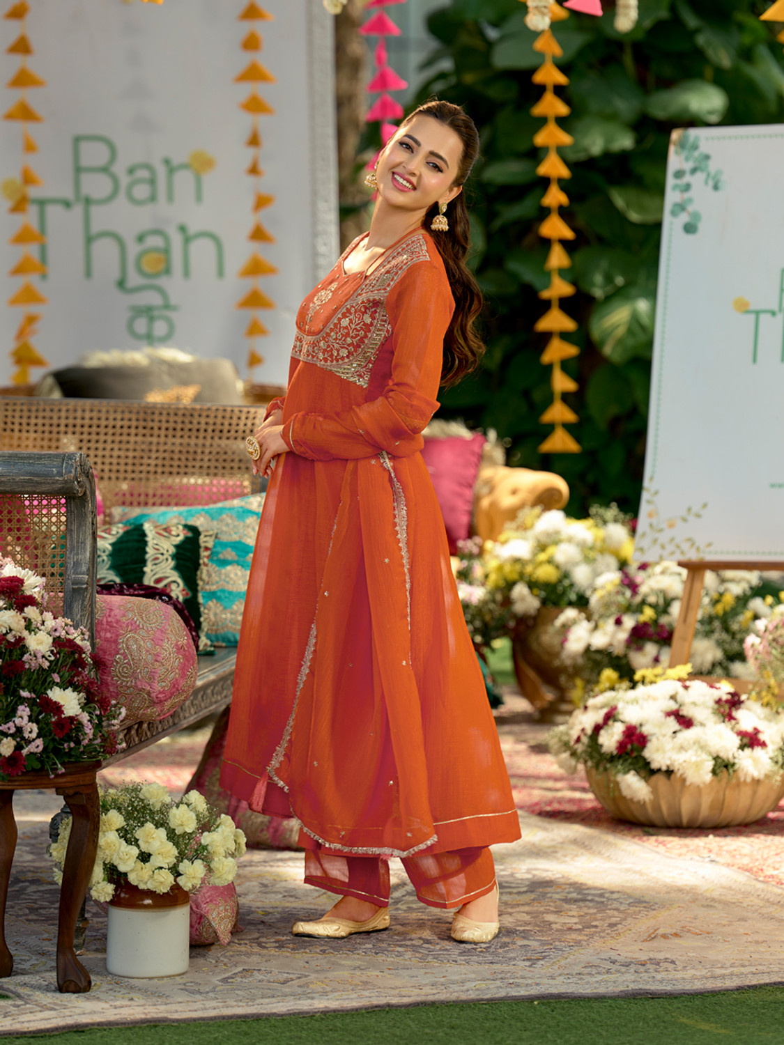 Image of MOKOSH Women Kurta Palazzo Dupatta Set
