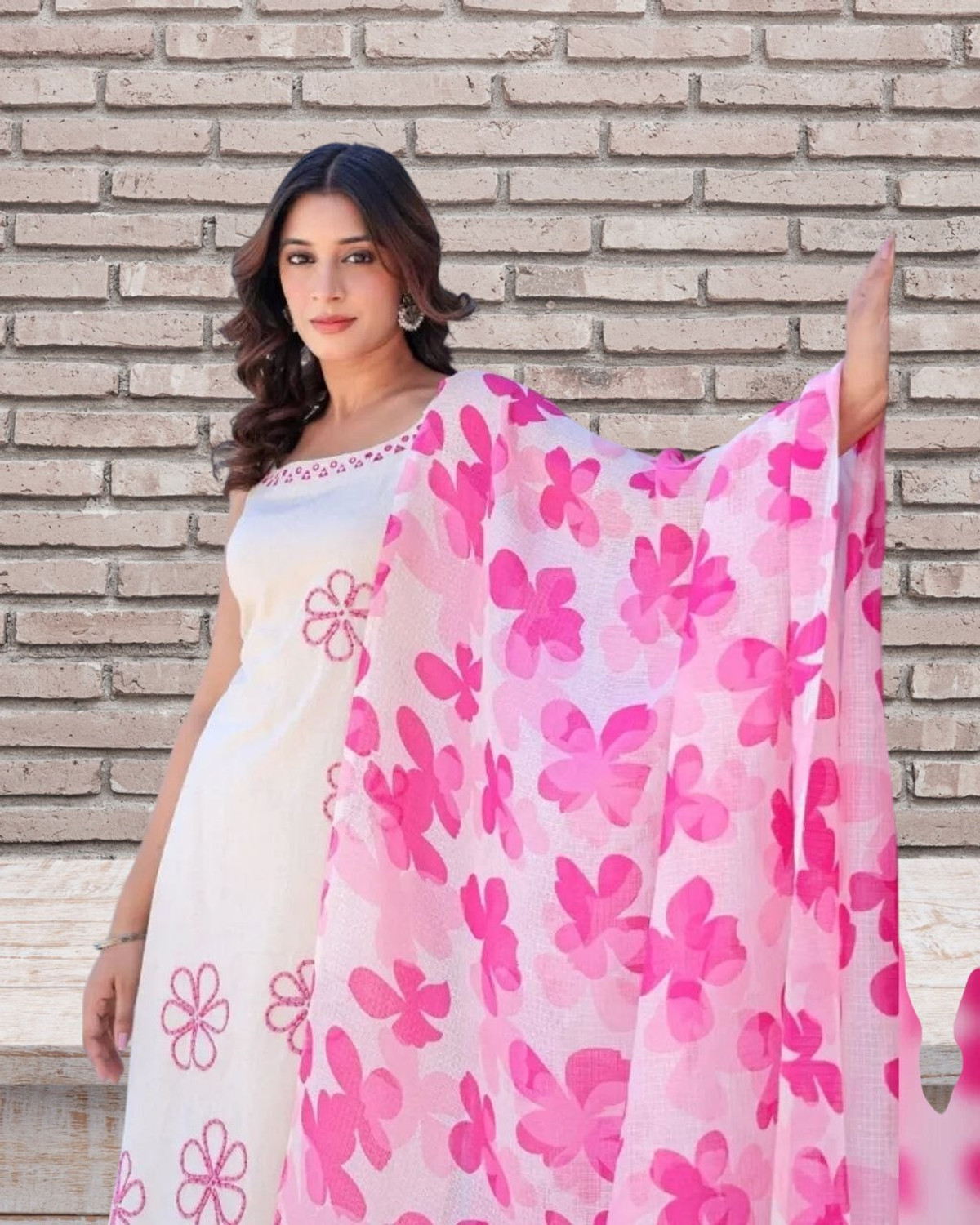Image of sp enterprise Women Kurta Pant Dupatta Set