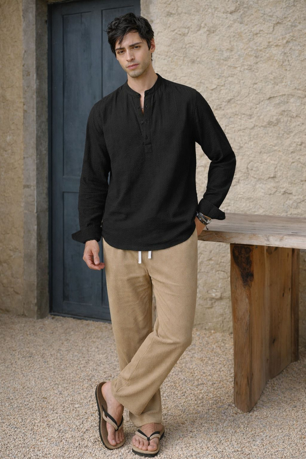 Image of COMBRAIDED Shirt Pant Western Set